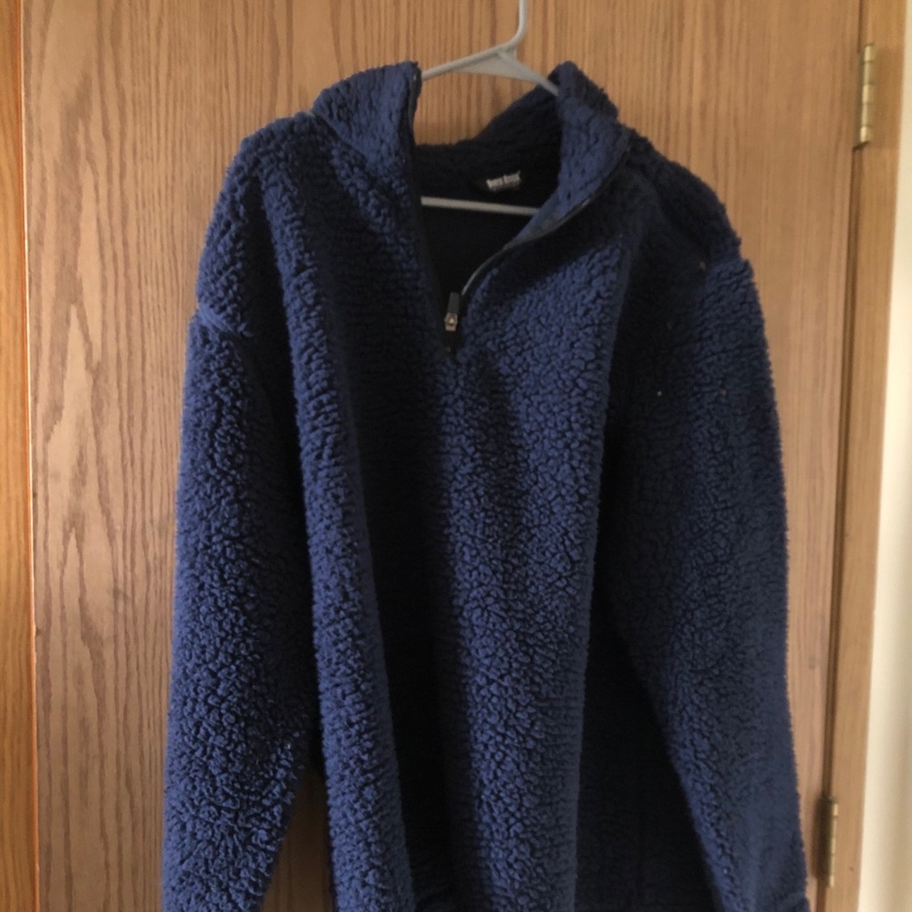 Fluffy pull over